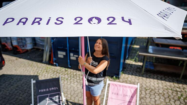 Auktionshaus versteigert mehr als 50.000 Olympia-Gegenstände       -  Die Nürnberger Auktionsplattform Restlos.com versteigert demnächst mehr als 50.000 Gegenstände, die bei den Olympischen Spielen in Paris zum Einsatz kamen.