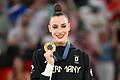 Paris 2024 - Rhythmische Sportgymnastik       -  Darja Varfolomeev ist erste deutsche Gymnastik-Olympiasiegerin.