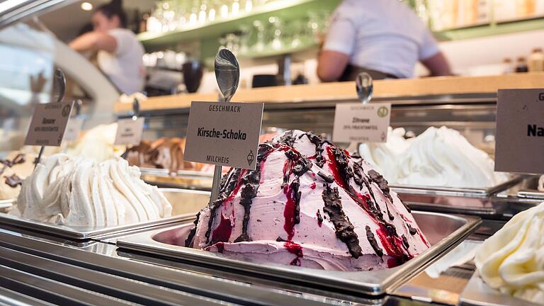 Die Eisdielen im Landkreis Haßberge haben neben den Klassikern auch einige ausgefallenere Sorten im Angebot.&nbsp;