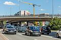 Alltag am Europastern (Foto) und auch am Greinbergknoten: dichter Verkehr.&nbsp;