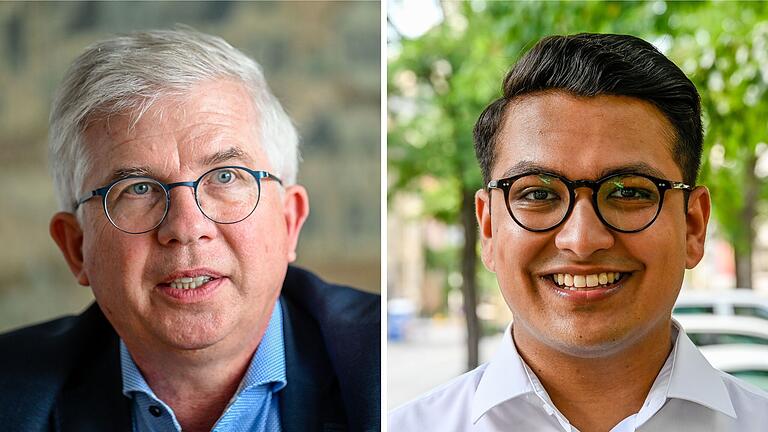 Äußern sich zur Debatte um die Rolle der FDP beim Ampel-Aus: der Würzburger FDP-Bundestagsabgeordnete Andrew Ullmann (links) und Tobias Dutta, bayerischer Landesvorsitzender der Jungen Liberalen.
