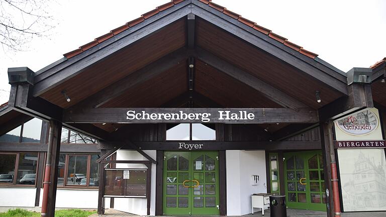 Die Scherenberghalle in Gemünden. Die Scherenberghalle in Gemünden.