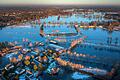 Hochwasser in Niedersachsen       -  Das Jahr 2024 war nicht nur deutlich zu warm, auch das Soll für Niederschläge wurde übertroffen (Archivbild).