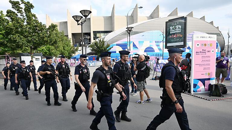 Paris 2024 - Mali - Israel       -  Die Partie zwischen Israel und Mali fand unter strengen Sicherheitsvorkehrungen statt.