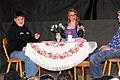 Diskussion der Generationen über das 'Dating der Neuzeit' mit Lenz Berninger, Maya-Johanna Reinwand und Kalle Derra (von links)