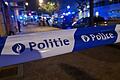 Absperrband der Polizei       -  Terrorverdacht: Die Polizei hat in Belgien an mehreren Orten Gebäude durchsucht. (Archivbild)