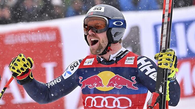 Aleksander Aamodt Kilde       -  Aleksander Aamodt Kilde geht als Top-Favorit in die WM-Abfahrt am Sonntag.