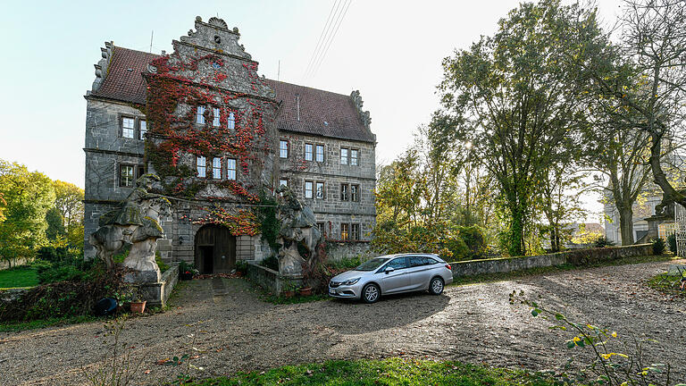 Schloss Friesenhausen diente als Drehort für die neue Sisi-Serie 'Die Kaiserin' auf Netflix.