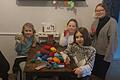 Weihnachtsanhänger-Bastelm im Kids Club