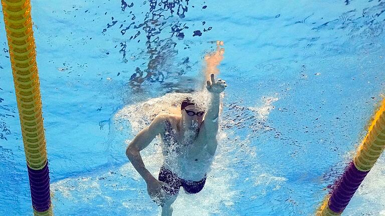 Florian Wellbrock.jpeg       -  Verfehlte über 1500 Meter Freistil das Finale deutlich: Florian Wellbrock.