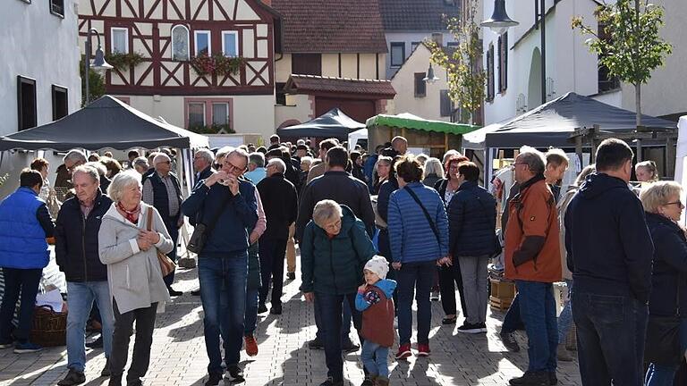 Erfolgreicher Regionalmarkt in Stetten