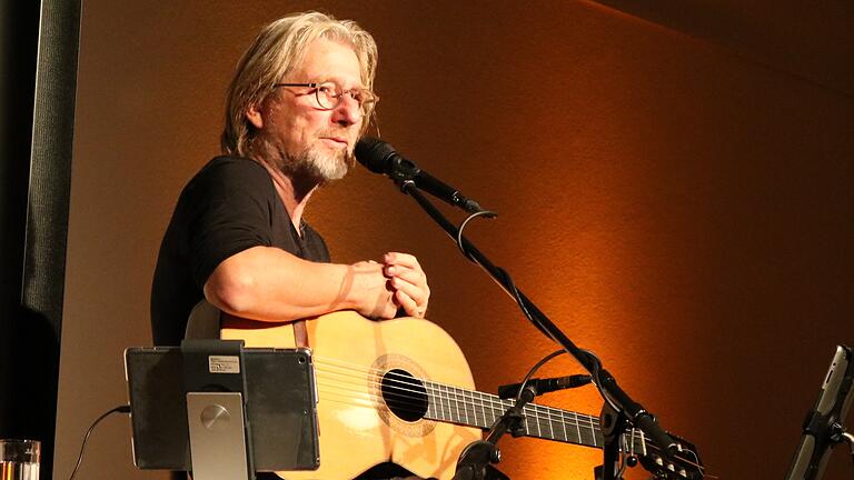 Schauspieler und Sänger Michael Fitz (63) gastierte in Lohr.&nbsp;