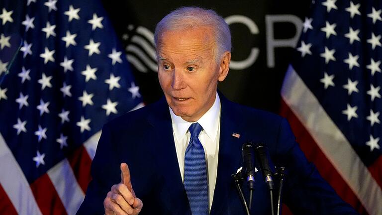 Ehemaliger US-Präsident Biden       -  Biden kritisiert die Regierung seines Nachfolgers