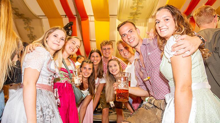 Gute Stimmung war zum Auftakt der Festwoche Ende Juli in Lohr. In Marktheidenfeld steht das erste Messe-Wochenende noch vor der Tür.