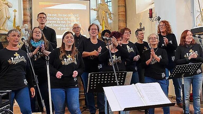 Der Gospelgottesdienst des Pastoralen Raums Bad Bocklet/ Burkardroth kam gut an.       -  Der Gospelgottesdienst des Pastoralen Raums Bad Bocklet/ Burkardroth kam gut an.