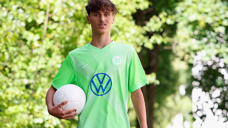 Er ist in der Akademie des VfL Wolfsburg: Alessandro Crimaldi aus Giebelstadt.