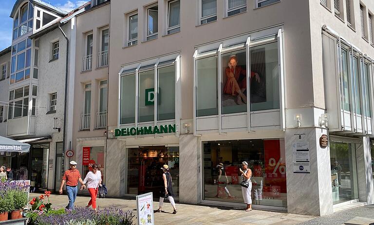 Filiale des Schuhhändlers Deichmann in Schweinfurt am Wichtermann-Platz