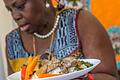 Auf dem Africa Festival können die Besucherinnen und Besucher mit allen Sinnen etwas entdecken.