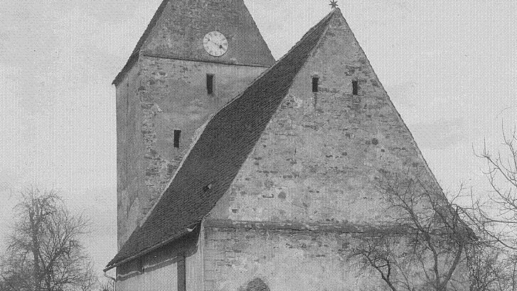 So sah die Kirche einst in Hohenroth aus. Vier Leser haben sie auf Anhieb erkannt.