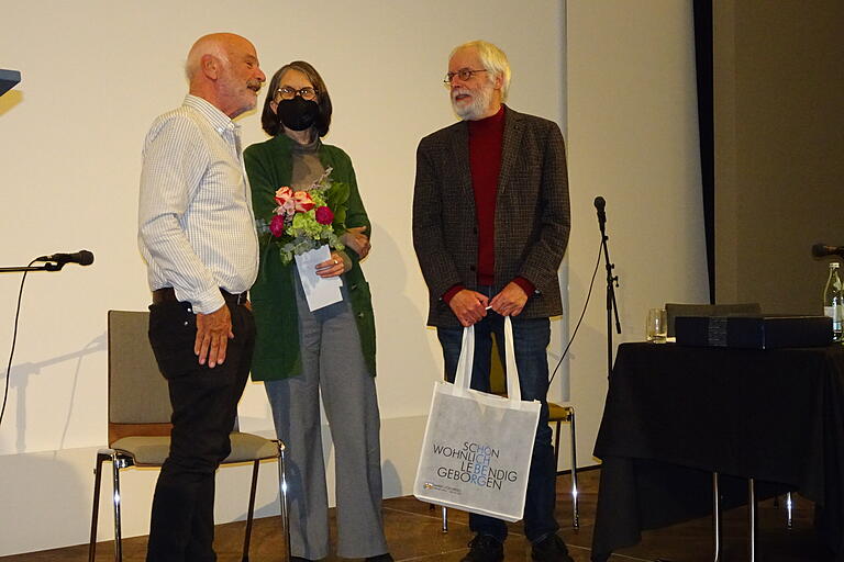 Nachfahre Maimon Maor (von links) sowie die Autoren Annette Taigel und Roland Flade. Nachfahre Maimon Maor (von links) sowie die Autoren Annette Taigel und Roland Flade.