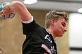 Handball-Oberligist HSC Bad Neustadt um Noah Hahn wartet weiterhin auf seinen ersten Auswärtspunkt. Hahn erzielte beim Spiel in Auerbach sieben Tore.
