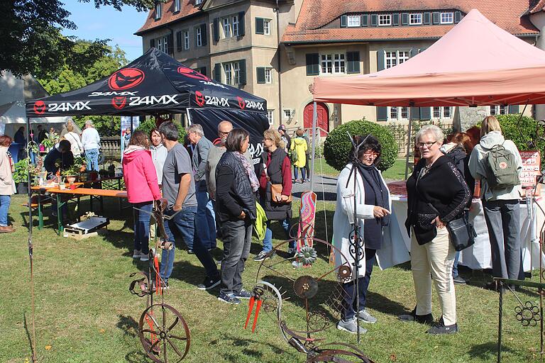 Kunsthandwerk und Handgemachtes bot der Herbstmarkt in Rüdenhausen.