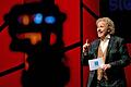 Medientage München       -  Der Moderator als Zugpferd: Thomas Gottschalk eröffnete am Mittwoch die Münchner Medientage. Der Entertainer zweifelt daran, dass dem Fernsehen eine rosige Zukunft bevorsteht.