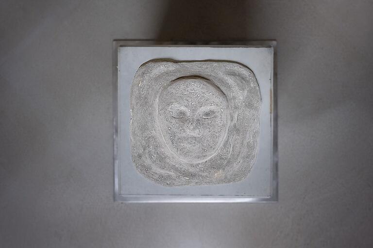 Die Skulptur von Valentina Faganello und Theresa Grimm war aufgrund der flachen Form eine Herausforderung. Die Skulptur von Valentina Faganello und Theresa Grimm war aufgrund der flachen Form eine Herausforderung.
