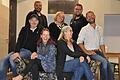 Die Mitwirkenden der Theatergruppe Hofheim: (vorne von links) Alexander Welz, Melanie Saal, Alexandra Neumeier, Benjamin Saal; (hinten von links) Daniel Burger, Diana Krantz und Florian Burger.