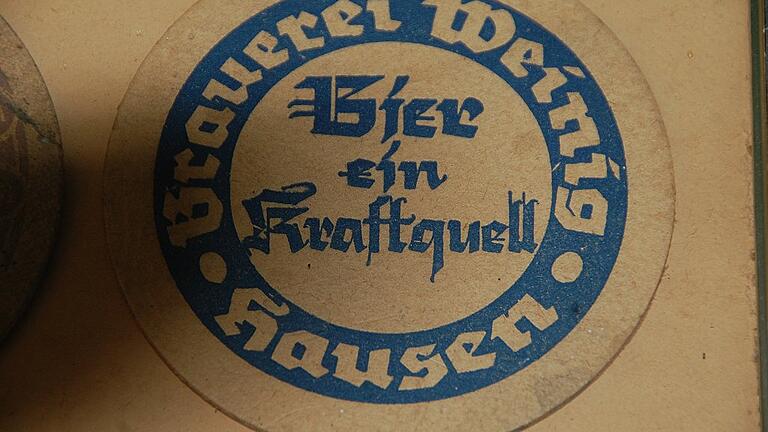 Erinnerung an die Brauerei Weinig. Erinnerung an die Brauerei Weinig.