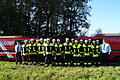 Das Foto zeigt (von links): Kreisbrandmeister Bernhard Werner, Kommandant Christian Wittmann (Gold), Roland Holzberger (Gold/Blau), Oliver Dehn (Gold/Blau), Marco Dreßel (Gold/Blau), Holger Penzkofer (Gold), Wolfgang Appold (Gold), Christian Rottamer (Silber), Michael Wittmann (Gold), Werner Matisowitsch, Robert Matisowitsch (Gold/Blau), Melanie Drogies (Gold), Niklas Hofmann (Gold/Blau),  Georg Grashäuser, Kommandant Matthias Winkler (Gold/Blau),  Winfried Dannert (Gold/Blau), Klaus Grashäuser (Gold/Blau), Kreisbrandmeister Erwin Strobel.  Nicht auf dem Bild Andreas Rottamer (Bronze) und Jugendwart Andreas Stöckinger.