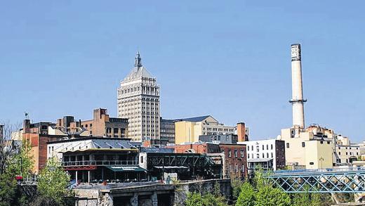 Der Kodak Tower, Firmensitz des Fotografiekonzerns, ist eines der höchsten Gebäude in Rochester.CHRISTIAN WEISS Der Kodak Tower, Firmensitz des Fotografiekonzerns, ist eines der höchsten Gebäude in Rochester.CHRISTIAN WEISS