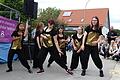 Kam gut an: Der Auftritt der Tanzgruppe KASUS unter der Leitung von Kathrin Maisch, die Tanzgruppe der Herbert-Meder-Schule in Willmars, die Maya mit Begeisterung besucht.