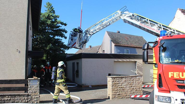 In Grettstadt kam es am Freitagmorgen zu einem Wohnhaus-Brand, bei dem niemand verletzt wurde. In Grettstadt kam es am Freitagmorgen zu einem Wohnhaus-Brand, bei dem niemand verletzt wurde.