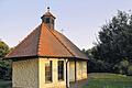 Außenansicht: Die Kapelle steht nahe Euerfeld im Binziggrund.