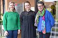Die Verantwortlichen für das Projekt 'Eingestreute Nachtpflege' im BRK Alten- und Pflegeheim in Bad Neustadt (von links): Kornelia Siebenschuck (stellvertretende Einrichtungsleiterin), Pflegedienstleiterin Celine Mildner und Einrichtungsleiterin Elke Müller.