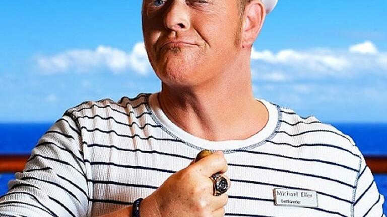 Michael Eller als &bdquo;Captain Comedy&ldquo; steht am 10. Oktober um 19.30 Uhr auf der Brücke und &bdquo;packt aus&ldquo;.