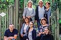 Das Team des UBiZ wurde ausgezeichnet (vorne von links): Besik Tevzadze, Martina Döllner, Petra Sommer, Sabine Selig und Kathleen Meerkamp; stehend: Gertrud Leuchter, Günter Lieberth und Sabine Hartmann).