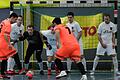 Offenbar für viele Fußballer und Zuschauer ein Ärgernis beim Futsal: das kleine Tor.