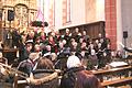 Der Chor der Sing- und Spielgemeinschaft Ochsenfurt in der Kirche St. Andreas.