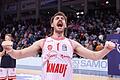 Wie wichtig der Sieg bei den Telekom Baskets Bonn für die Würzburg Baskets war, zeigt der Jubel von Fan-Liebling Zac Seljaas, der seinen Emotionen nach der Partie freien Lauf ließ.