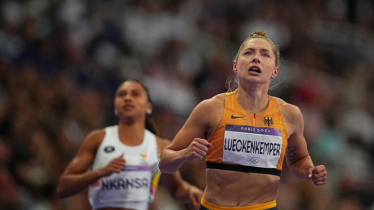 Paris 2024 - Leichtathletik - Für Lückenkemper steht nun noch die Sprint-Staffel an Paris 2024 - Leichtathletik - Für Lückenkemper steht nun noch die Sprint-Staffel an