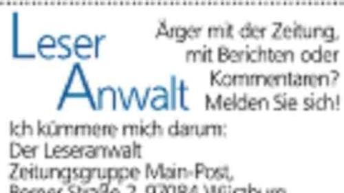 Der Leseranwalt: Wo sich Gut und Böse auf engstem Raum begegnen können