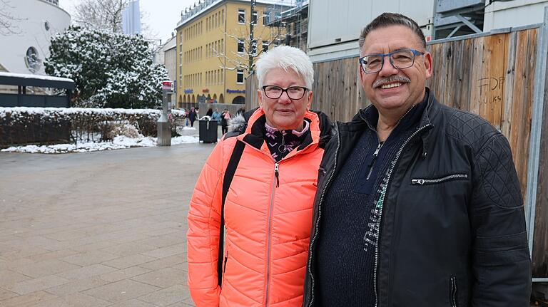 Karin Fischer und Wolfgang Ruß.