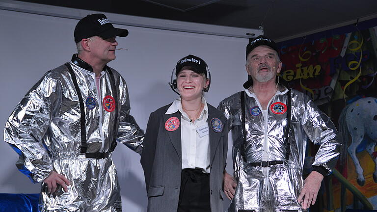 Fasching Poppenlauer - Reise zum Mars, Gerd Pfister und Udo Hochrein Fasching Poppenlauer - Reise zum Mars, Gerd Pfister und Udo Hochrein