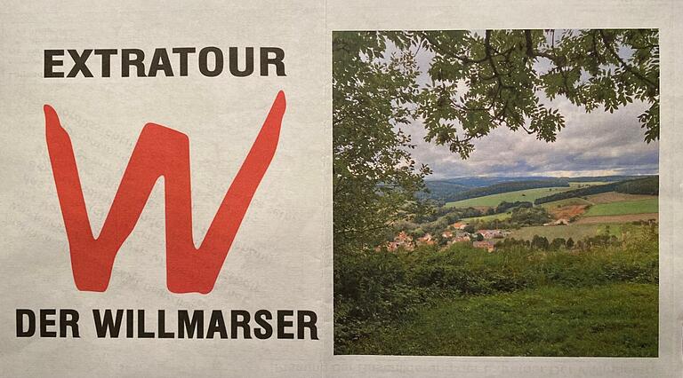 Der Flyer zur Extratour 'Der Willmarser' zeigt den Wanderweg rund um Willmars und seine Ortsteile. Der Flyer zur Extratour 'Der Willmarser' zeigt den Wanderweg rund um Willmars und seine Ortsteile.
