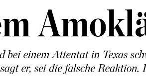 Bhuiyan Interview Überschrift       -  So war das Interview mit Rais Bhuiyan in der Zeitung überschrieben