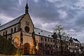 Bei der Winterabendführung am Freitag, 31. Januar, lernen die Teilnehmerinnen und Teilnehmer die winterliche Klosteranlage Bronnbach von ihrer ruhigen Seite kennen.