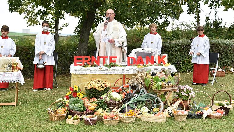 Erntedankgottesdienst in Theilheim