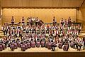 Das Symphonische Blasorchester Volkach als Prüfungsorchester für ein Masterkonzert an der Musikhochschule in Würzburg.